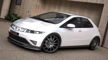 FRONTDIFFUSOR CIVIC MK8 (VORFACELIFT)