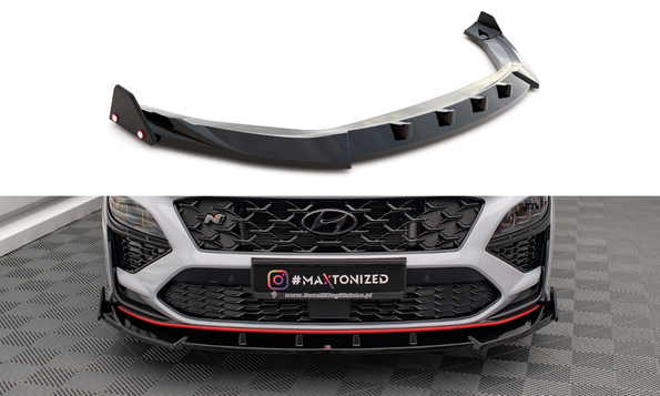 Front Diffusor V.2 + Flaps Hyundai Kona N Mk1