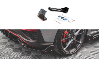 Heck Diffusor Seite V.1 + Flaps Hyundai I30 N Hatchback Mk3 Facelift