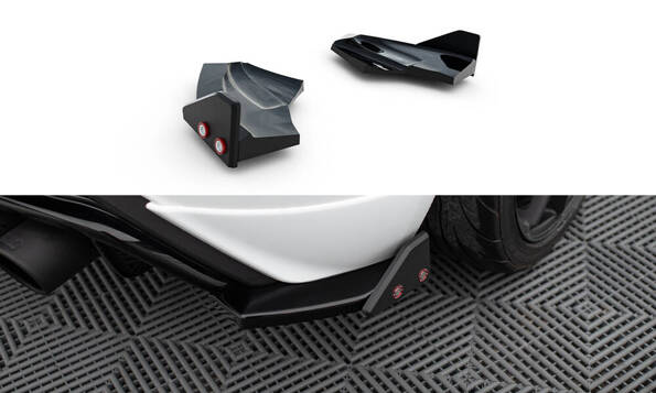 Heck Diffusor Seite V.3 + Flaps Ford Fiesta ST Mk7 Facelift