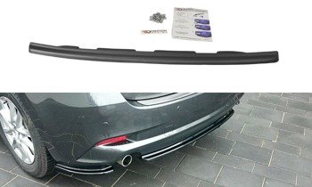 Hinten Splitter Mazda 3 BM (Mk3) Facelift (ohne vertikale Balken)