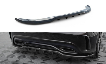 Hinten Splitter (mit einem vertikalem balken) Mercedes-Benz A AMG-Line W176 Facelif