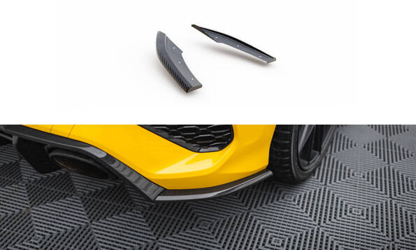 Prepreg Carbon Fiber Heck Diffusor Seite Audi RS3 Sportback 8Y