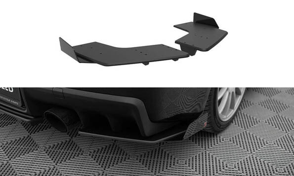 Street Pro Heck Diffusor Seite + Flaps Mitsubishi Lancer EVO X