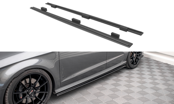 Street Pro Seitenschweller Diffusor Audi S3 / A3 S-Line Sportback 8V Facelift