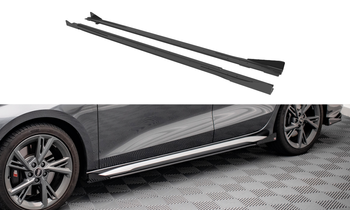 Street Pro Seitenschweller Diffusor + Flaps Audi S3 / A3 S-Line 8Y / 8Y Facelift