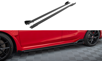 Street Pro Seitenschweller Diffusor + Flaps Honda Civic Type-R Mk 11