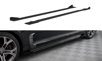 Street Pro Seitenschweller Diffusor + Flaps Kia Stinger GT / GT-Line / Standard Mk1