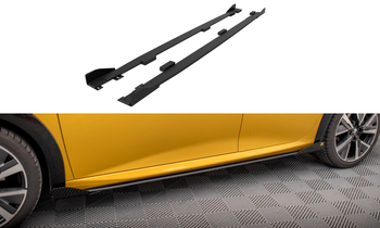 Street Pro Seitenschweller Diffusor + Flaps Peugeot 208 GT Mk2