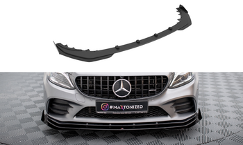 Street Pro Splitter + Flaps + Flaps Mercedes-AMG C43 Coupe / Cabrio C205  Facelift / A205 Facelift