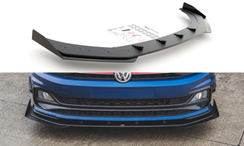 Street Pro Splitter + Flaps Volkswagen Polo GTI Mk6