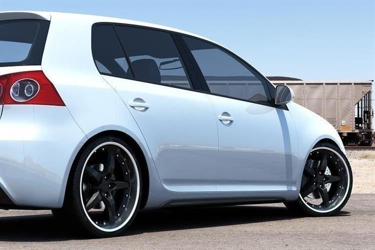 Maxton Design Seitenschweller GTI Look für VW Golf 5, 119,00 €