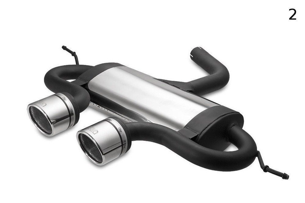 AUSPUFF ENDACHALLDAMPFER EXHAUST, VOLKSWAGEN GOLF VI, GOLF V R32, SCIROCCO 3