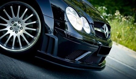 BODYKIT + MASKE MERCEDES CLK W209 BLACK SERIES LOOK