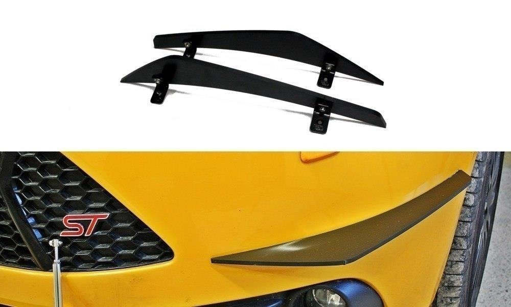 Canards (Stoßstangenflügel Vorne) Ford Focus ST Mk3