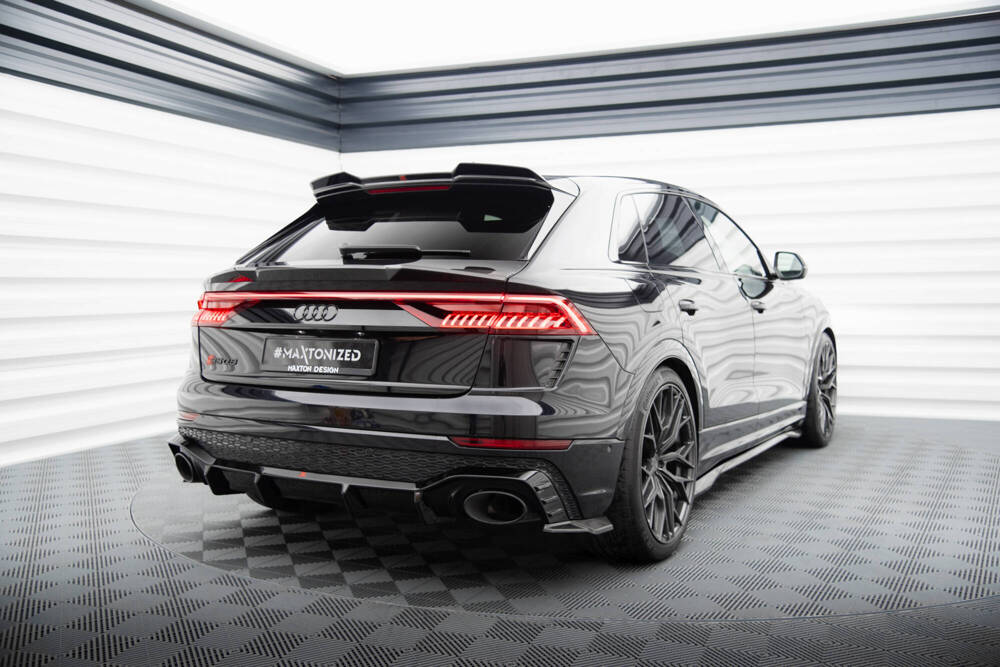 Carbon Fiber Heck Diffusor Seite Audi RSQ8 Mk1