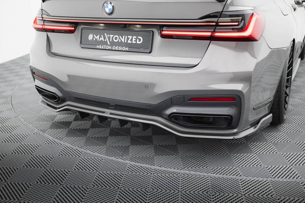 Carbon Fiber Rear Splitter BMW 7 M-Pack G11 Facelift