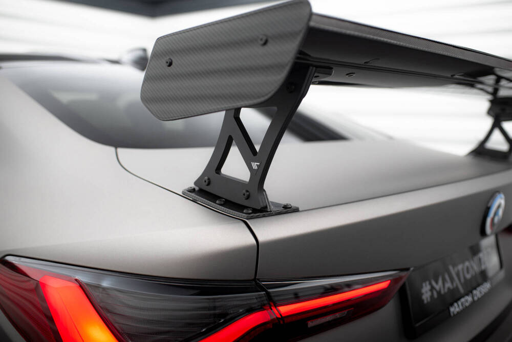 Carbon Spoiler With External Brackets Uprights + LED BMW M4 G82 / M440i G22 / 4 M-Pack G22