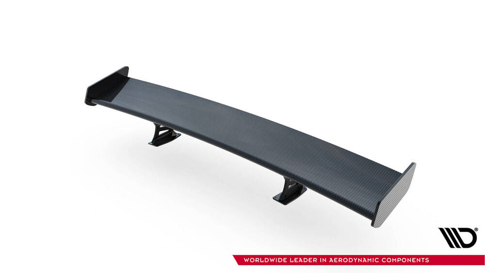 Carbon Spoiler With Internal Brackets Uprights Audi A3 / A3 S-Line / S3 / RS3 Sedan 8V / 8V Facelift