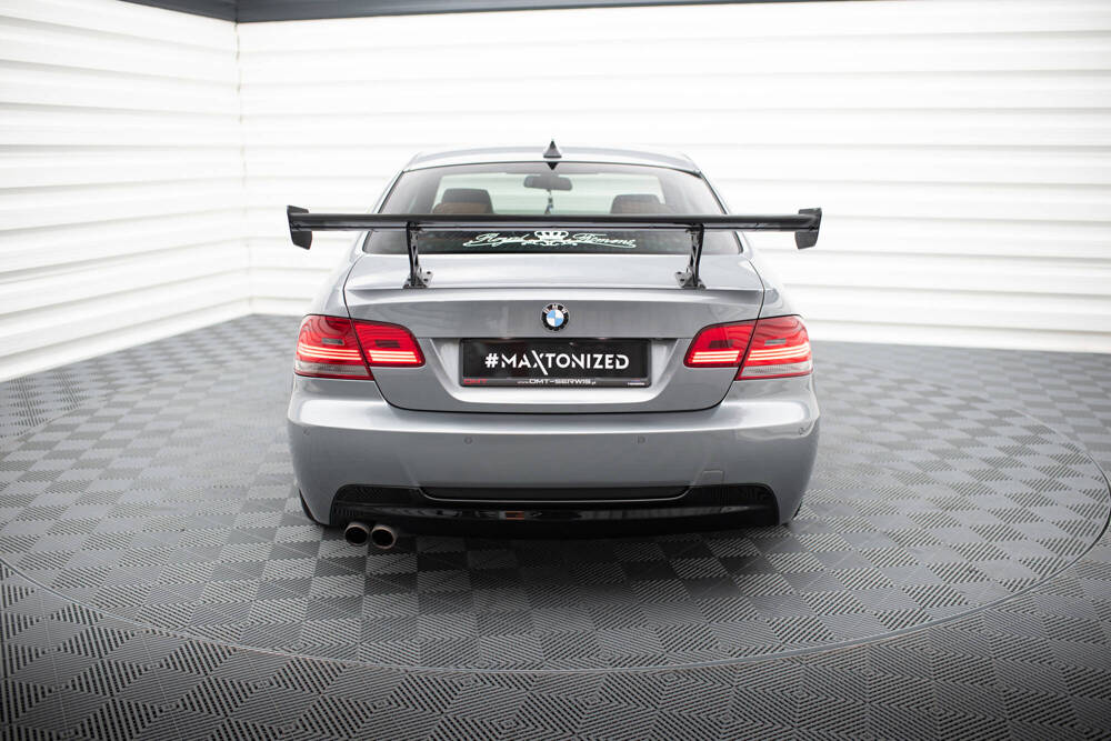 Carbon Spoiler With Internal Brackets Uprights  BMW 3 / M3 Coupe E92