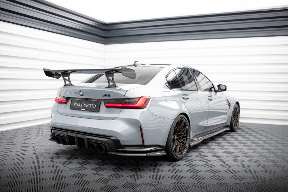 Carbon Spoiler With Internal Brackets Uprights  BMW M3 G80 / M340i G20 / 3 M-Pack G20 / 3 Standard G20