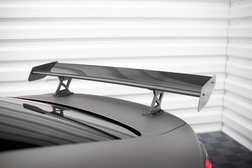 Carbon Spoiler With Internal Brackets Uprights + LED BMW M4 G82 / M440i G22 / 4 M-Pack G22