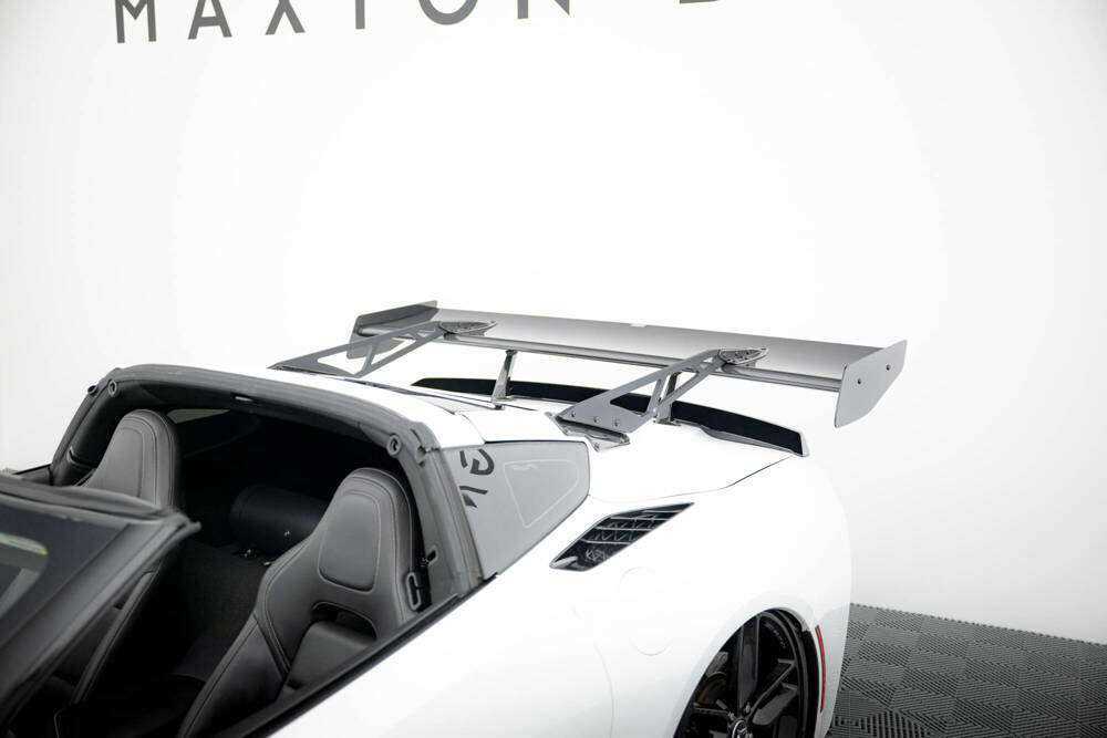 Carbon Spoiler With Upper Swan Mounting  Chevrolet Corvette Stingray / Grand Sport C7