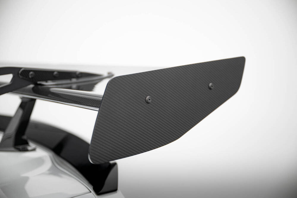 Carbon Spoiler With Upper Swan Mounting + LED Chevrolet Corvette Stingray / Grand Sport C7