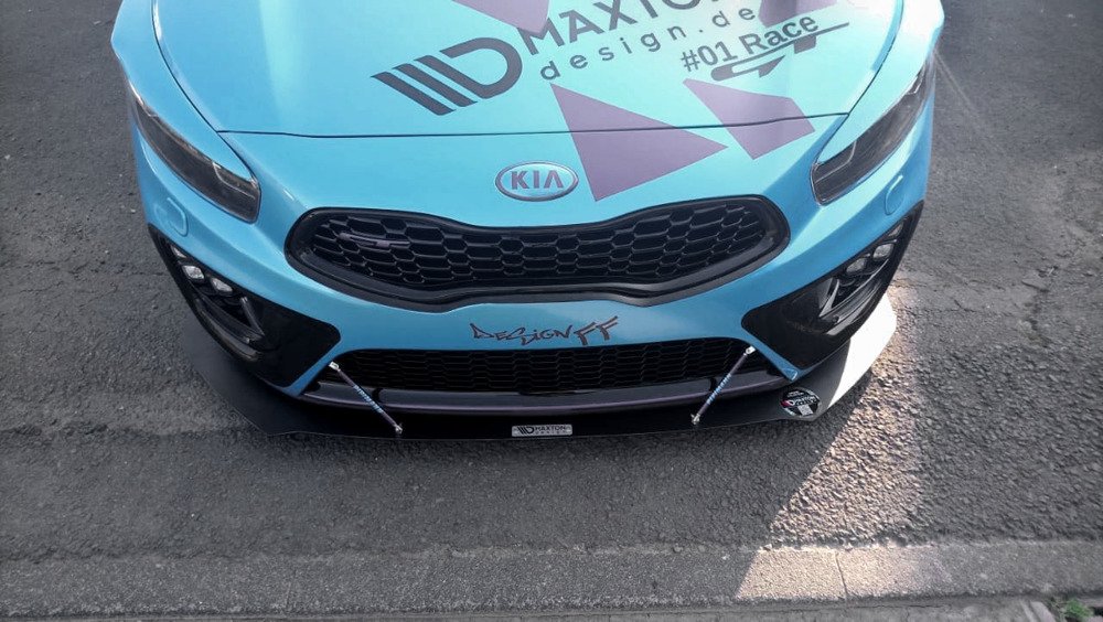 FRONT SPORT DIFFUSOR KIA CEE'D / PRO CEE'D GT MK2