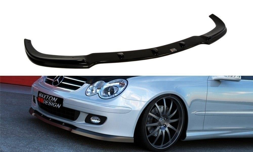 FRONTDIFFUSOR MERCEDES CLK W209 NACHFACELIFT FÜR STANDARDSTOßSTANGE