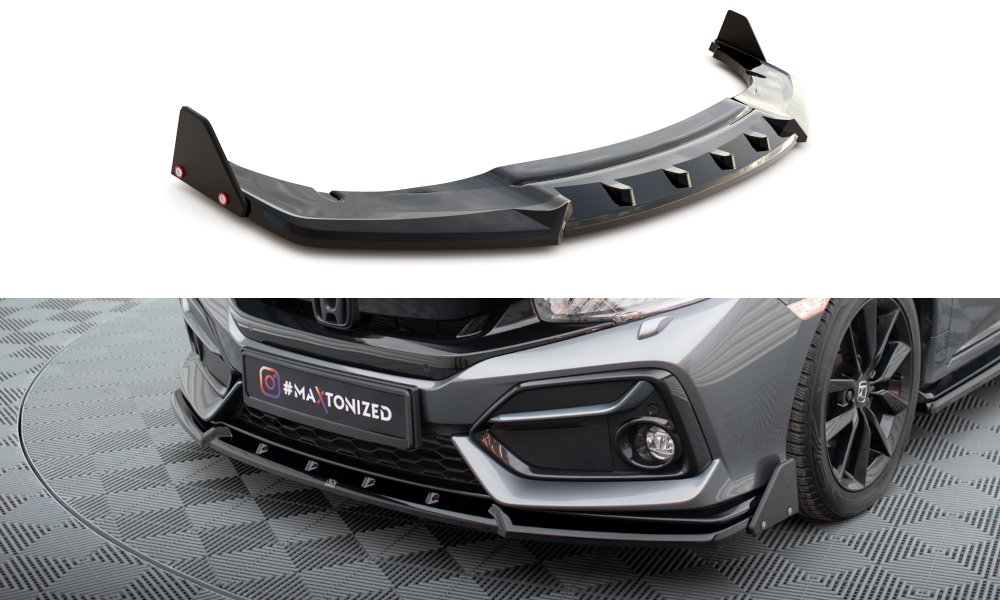 Front Diffusor + Flaps Honda Civic Sport Mk 10