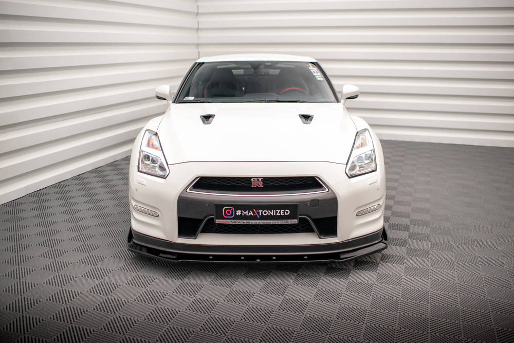 Front Diffusor + Flaps Nissan GTR R35 Facelift