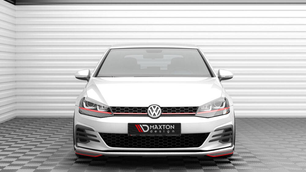 Front Diffusor Seite Volkswagen Golf GTI Mk7 Facelift