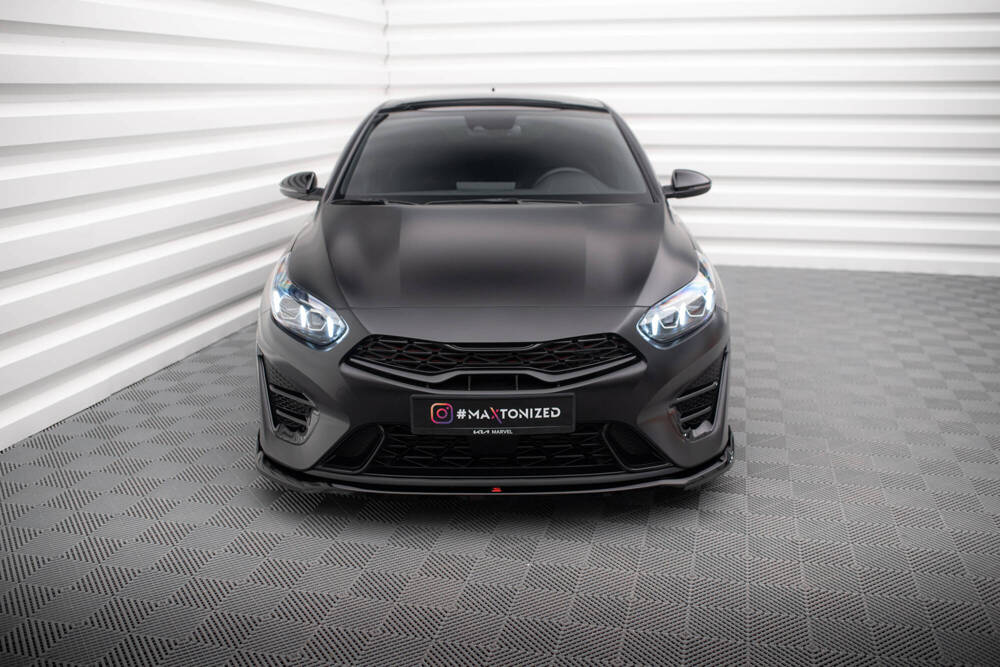 Front Diffusor V.1 Kia Proceed GT Mk3 Facelift / Ceed GT / GT - Line Mk1 Facelift 