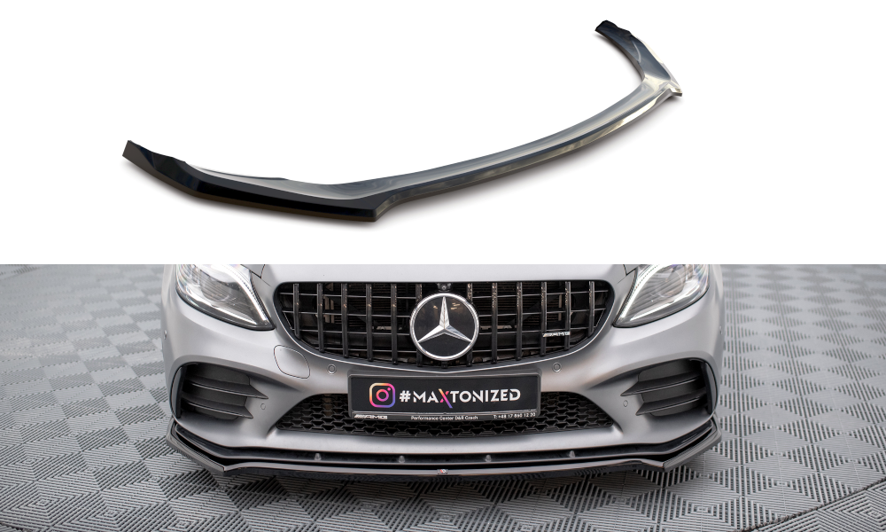 Front Diffusor V.1 Mercedes-AMG C43 Coupe / Cabrio / Sedan / Estate C205 / A205 / W205 / S205 Facelift