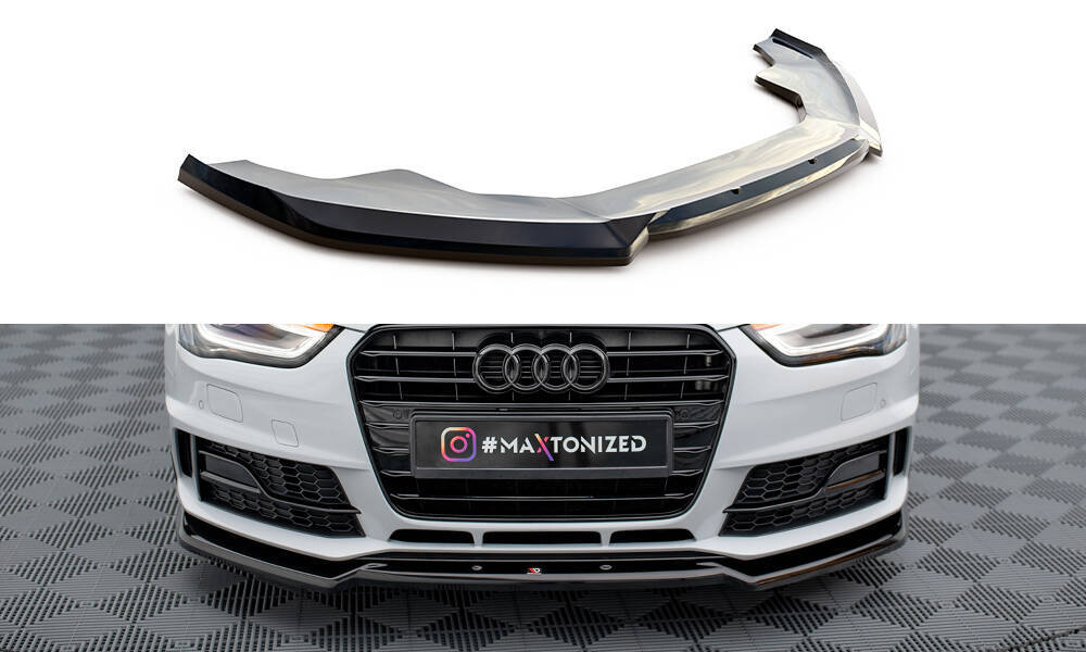 Front Diffusor V.2 Audi A4 Competition B8 Facelift