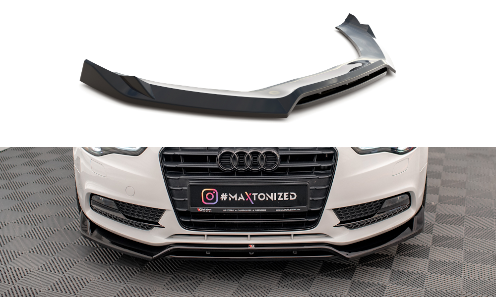 Front Diffusor V.2 Audi A5 Coupe / Sportback 8T Facelift