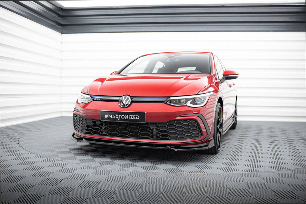 Front Diffusor V.2 + Flaps Volkswagen Golf GTI / GTE / GTD / R-Line Mk8