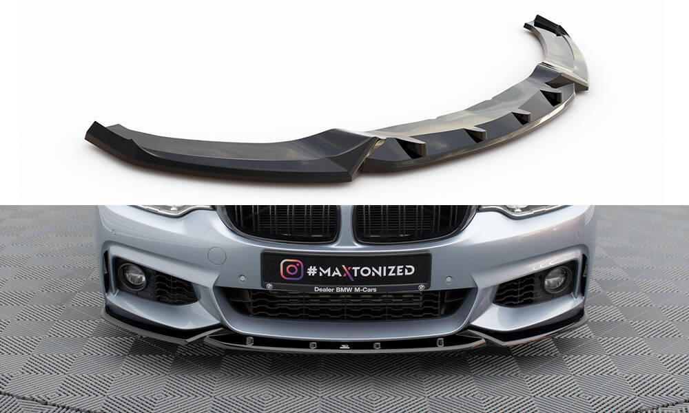 Front Diffusor V.3 BMW 4 Coupe / Gran Coupe / Cabrio M-Pack F32 / F36 / F33