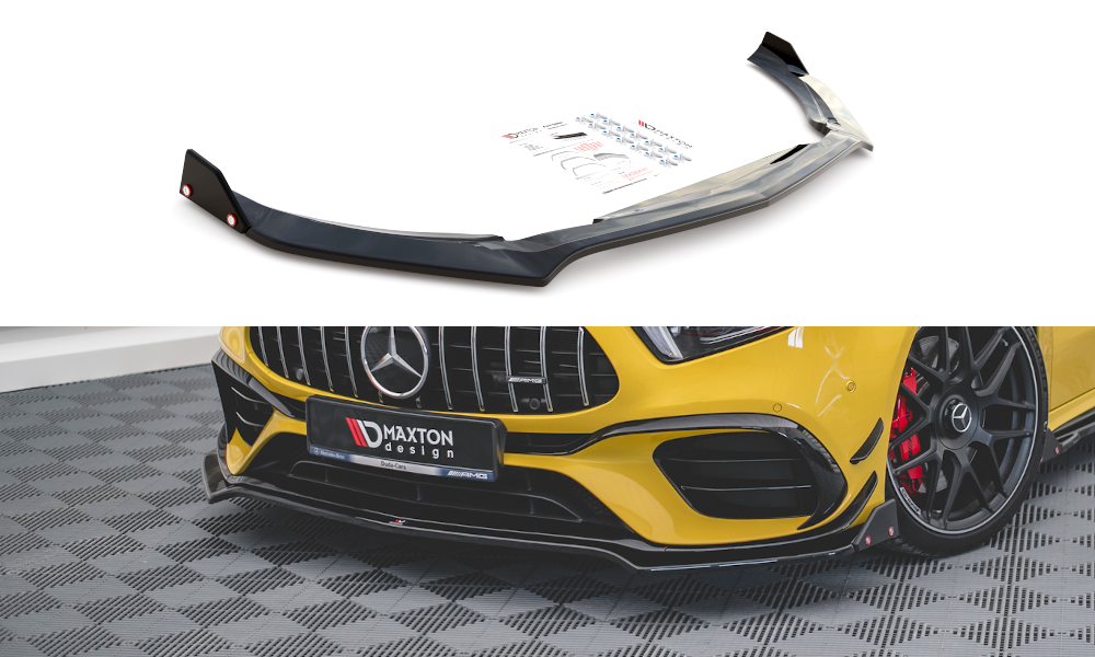 Front Diffusor V.3 + Flaps Mercedes-AMG A 45 S Aero Pack W177