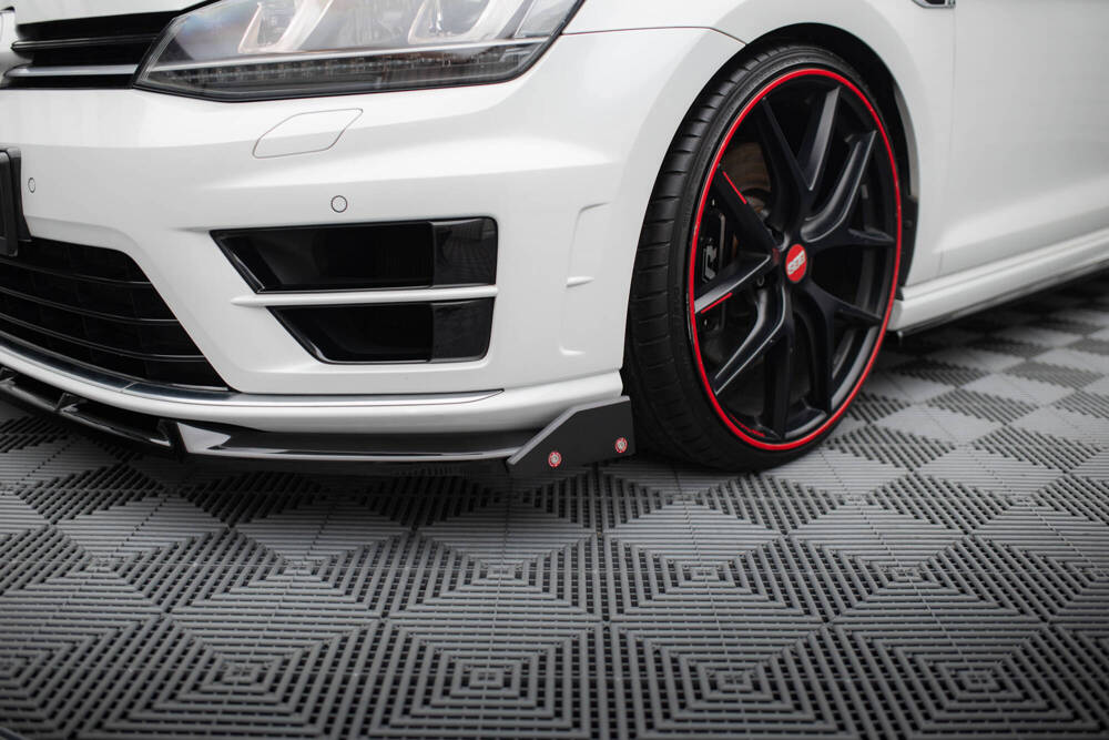 Front Diffusor V.5 + Flaps Volkswagen Golf R / R-Line Mk7