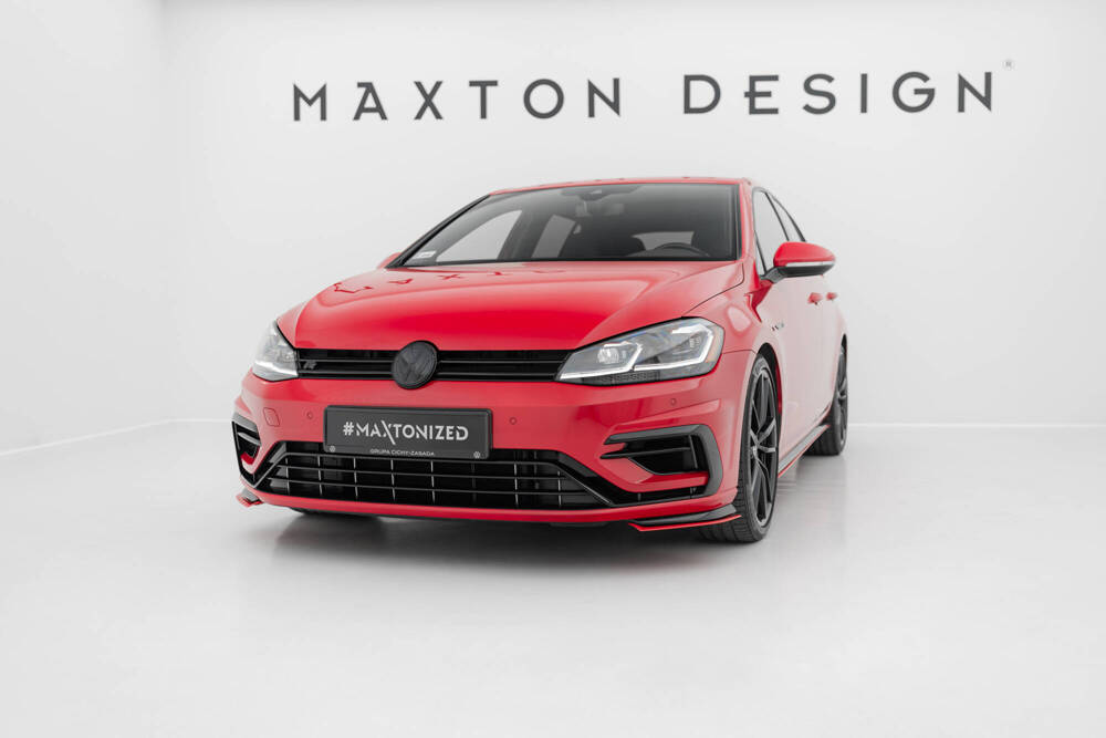 Front Diffusor Volkswagen Golf R / R-Line Mk7 Facelift