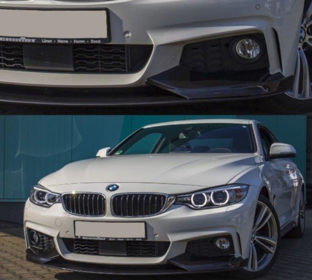 Frontspoiler Sport-Performance BMW 4er F32 F33 F36 Schwarz Matt mit M-Paket