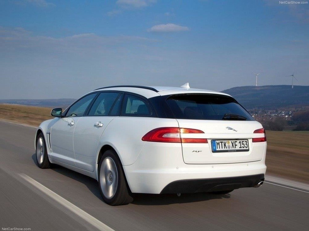 HECK DIFFUSOR SEITE L + R JAGUAR XF X250 SPORTBRAKE