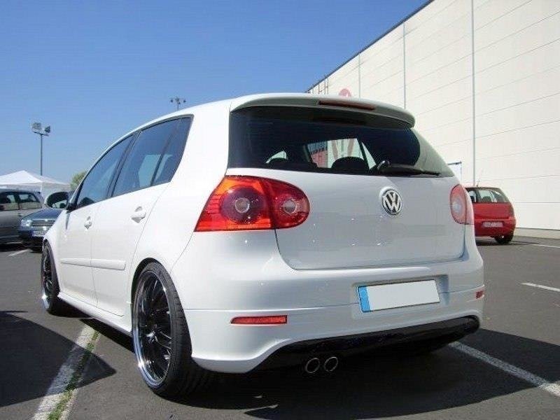 HECKSCHÜRZE VW GOLF V R32 (mit 1 Auspuffloch, für GTI Auspuff)