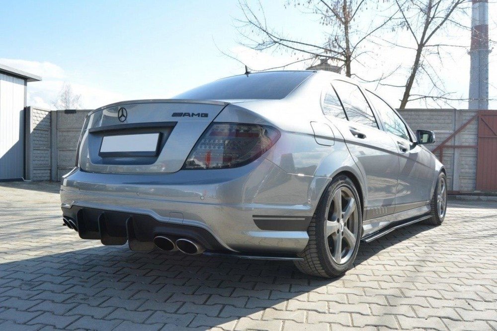 HECKSCHURZE v.2 Mercedes C W204 AMG-Line (FACELIFT)