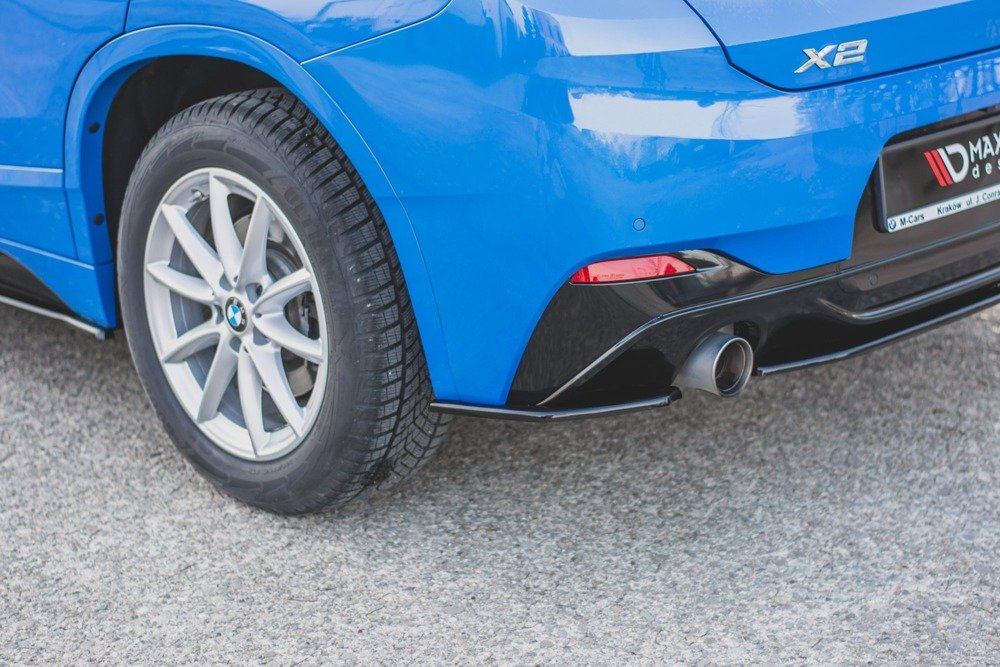 Heck Diffusor Seite BMW X2 F39 M-Pack