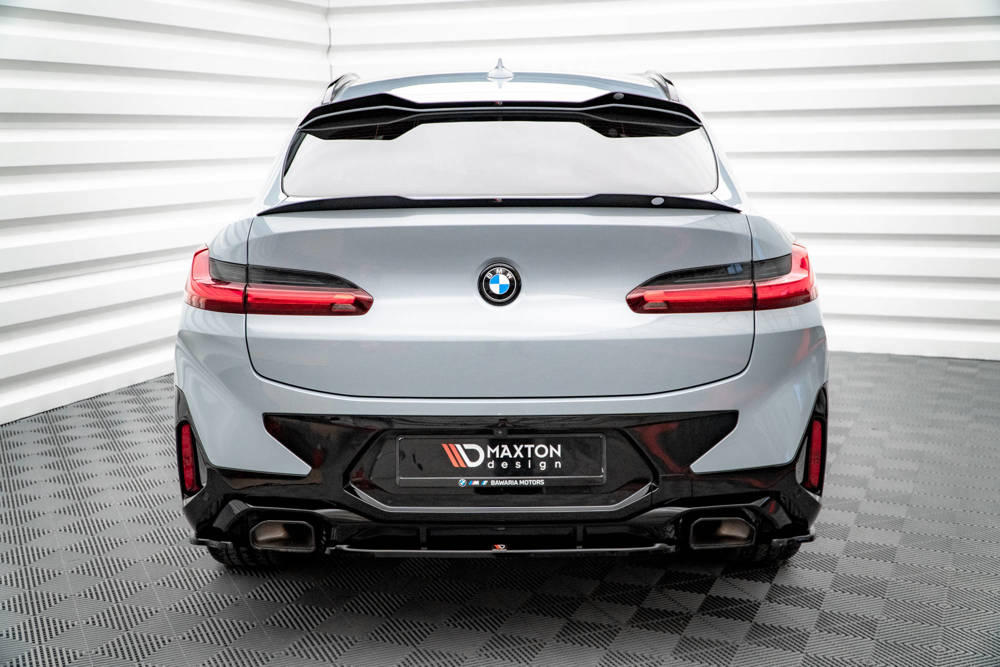 Heck Diffusor Seite BMW X4 M-Pack G02 Facelift