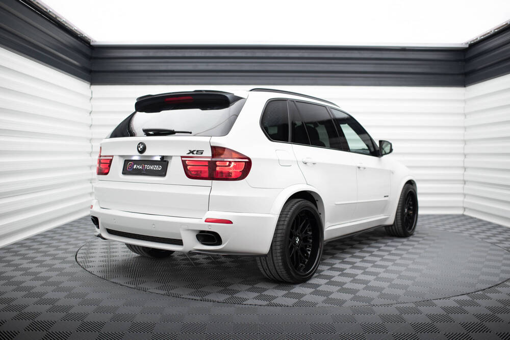 Heck Diffusor Seite BMW X5 E70 Facelift M-pack