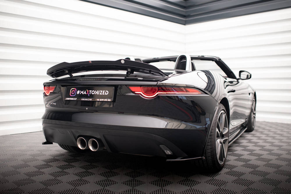 Heck Diffusor Seite Jaguar F-Type Mk1 Facelift